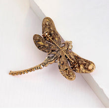 Load image into Gallery viewer, Dragonfly Brooch