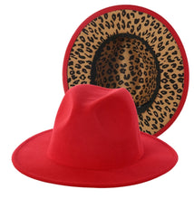 Load image into Gallery viewer, So Chelsea Leopard Fedora