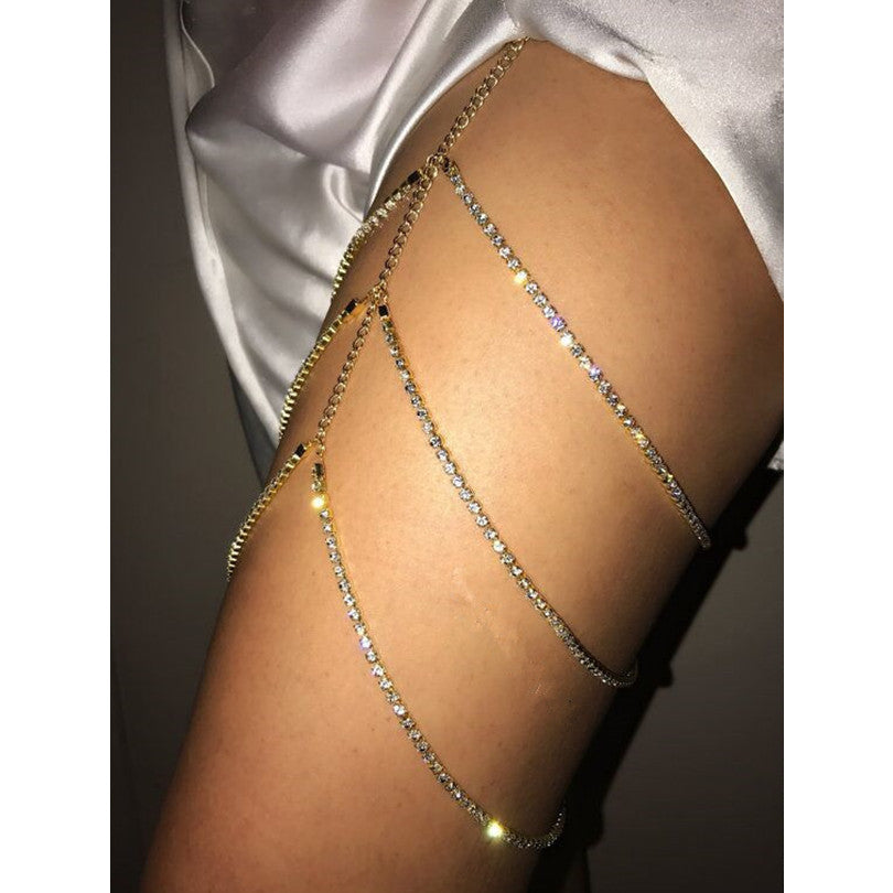 Diamond thigh chain Clearance