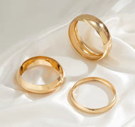 Chunky Chic Bangle Bracelet Set