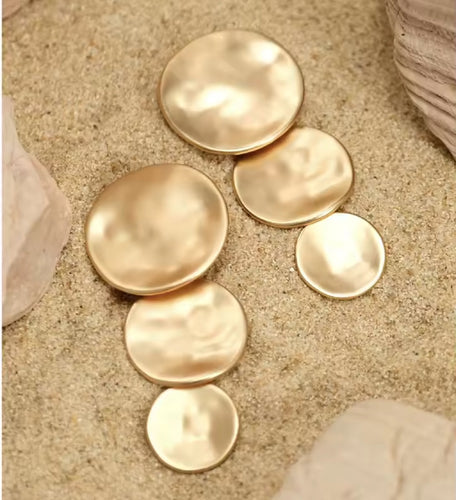 The Ripple Effect Clip On Dangle Earrings