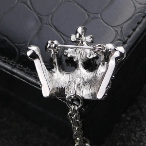 Crowned Lapel Pin
