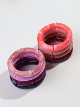 Load image into Gallery viewer, Bamboo Tube Bracelet Stack