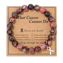 Load image into Gallery viewer, What Cancer Can Not Do Bracelet