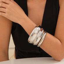 Cargar imagen en el visor de la galería, Chunky Chic Bangle Bracelet Set