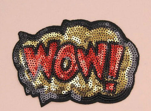Wow Sequins Patch