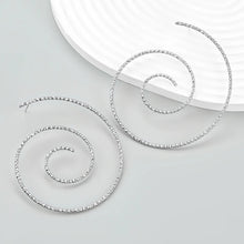 将图片加载到图库查看器，Vortex Spiral Stud Earrings