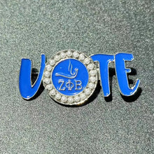 Load image into Gallery viewer, Sorority Vote Pin