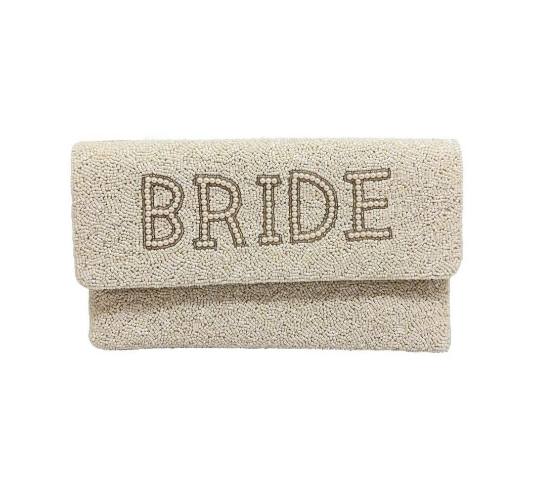 Bride Beaded Clutch