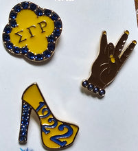 Load image into Gallery viewer, Sorority 3pc Pin Set