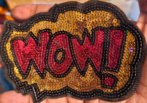 Wow Sequins Patch