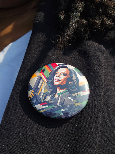 Empowered Kamala Button