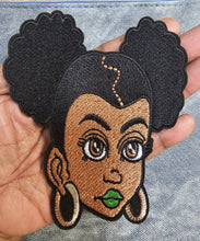 Load image into Gallery viewer, Afro Puff Girl Patch