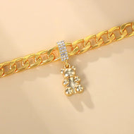 Golden Gummy Bear Anklet