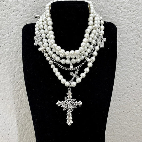Blessed With Pearls Necklace