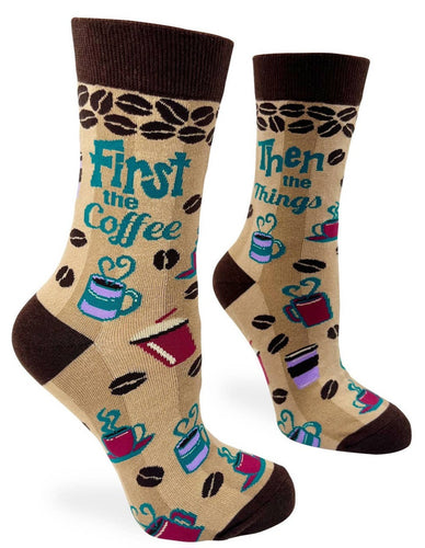 But First Coffee Socks