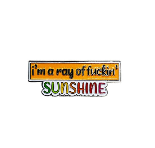 Ray Of Sunshine Pin