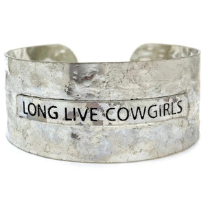 Long Live Cowgirls Cuff Bracelet