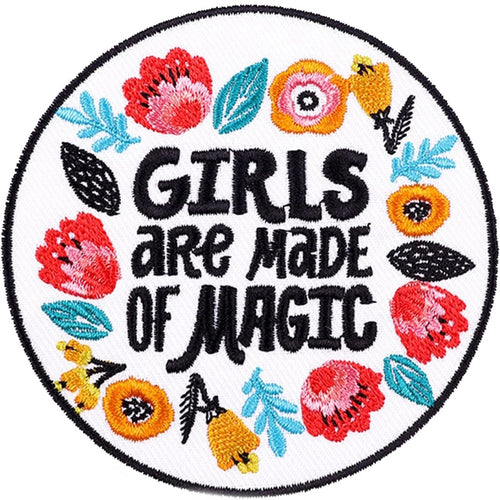 Girls Are Made Of Magic Patch