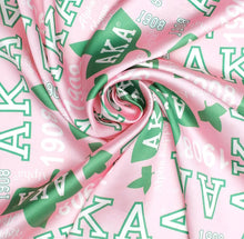 Load image into Gallery viewer, Sorority Letters Square Scarf