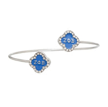 Load image into Gallery viewer, Sorority Letters Clover Bracelet