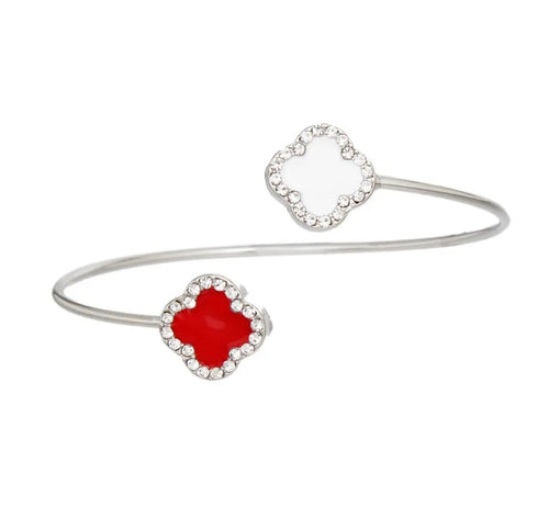 Sorority Colors Clover Bracelet