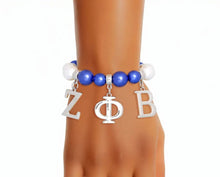 Load image into Gallery viewer, Sorority 7 Charm Bracelet