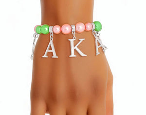 Sorority 7 Charm Bracelet