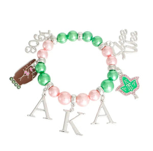 Sorority 7 Charm Bracelet