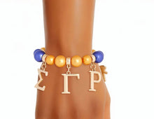 Load image into Gallery viewer, Sorority 7 Charm Bracelet