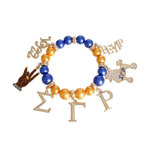 Sorority 7 Charm Bracelet