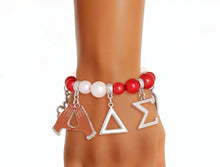 Load image into Gallery viewer, Sorority 7 Charm Bracelet