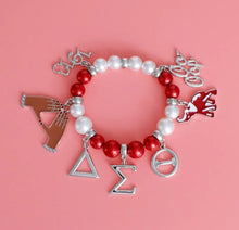 Load image into Gallery viewer, Sorority 7 Charm Bracelet