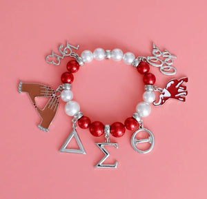 Sorority 7 Charm Bracelet