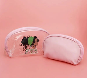 Sorority Cosmetic Pouch Set with Mystery Paraphernalia