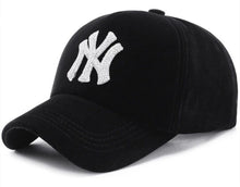 Load image into Gallery viewer, NY Velour Bling Baseball Cap