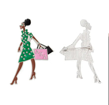 Load image into Gallery viewer, Sorority Strut Brooch