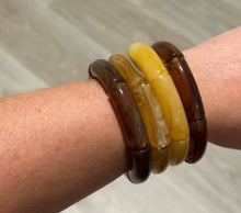 Load image into Gallery viewer, Bamboo Tube Bracelet Stack