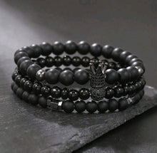 Load image into Gallery viewer, Wear The Crown Bracelet Set