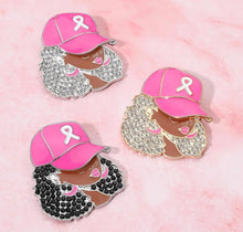 Load image into Gallery viewer, Pink Strong Brooch