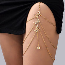 Load image into Gallery viewer, Butterfly Thigh Chain
