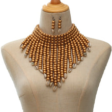 Load image into Gallery viewer, Nandi Cowrie Necklace Set