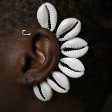 Load image into Gallery viewer, Cowrie Ear Cuff