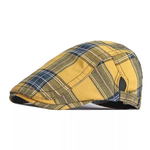 The Perfect Plaid Newsboy Hat