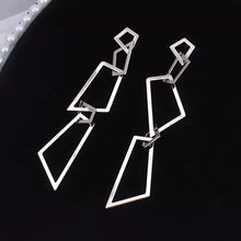 Load image into Gallery viewer, Jagged Edge Dangle Earrings