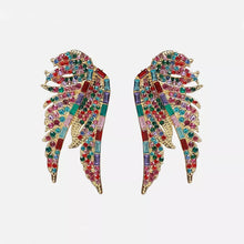 Carregar imagem no visualizador da galeria, Angel Wing Stud Earrings