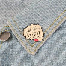 Charger l&#39;image dans la galerie, Fight Like A Girl Pin