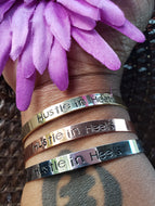 Hustle In Heels Mantra Bangle
