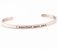 I Manifest Mantra Bangle