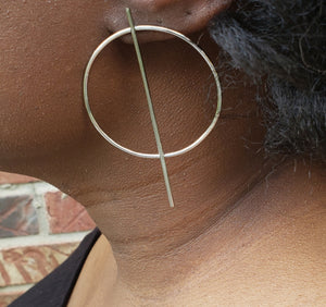 Abstract Stud Earrings